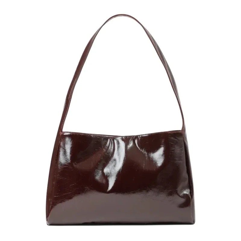 Buka Xl-Cherry Red No9-Bordo Omuz Çantası