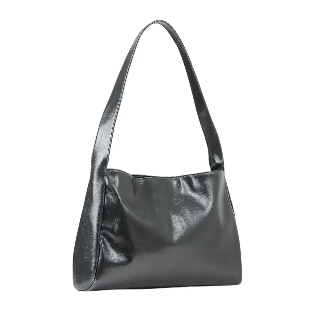 Buka Xl Matte Black No9-Siyah Omuz Çantası