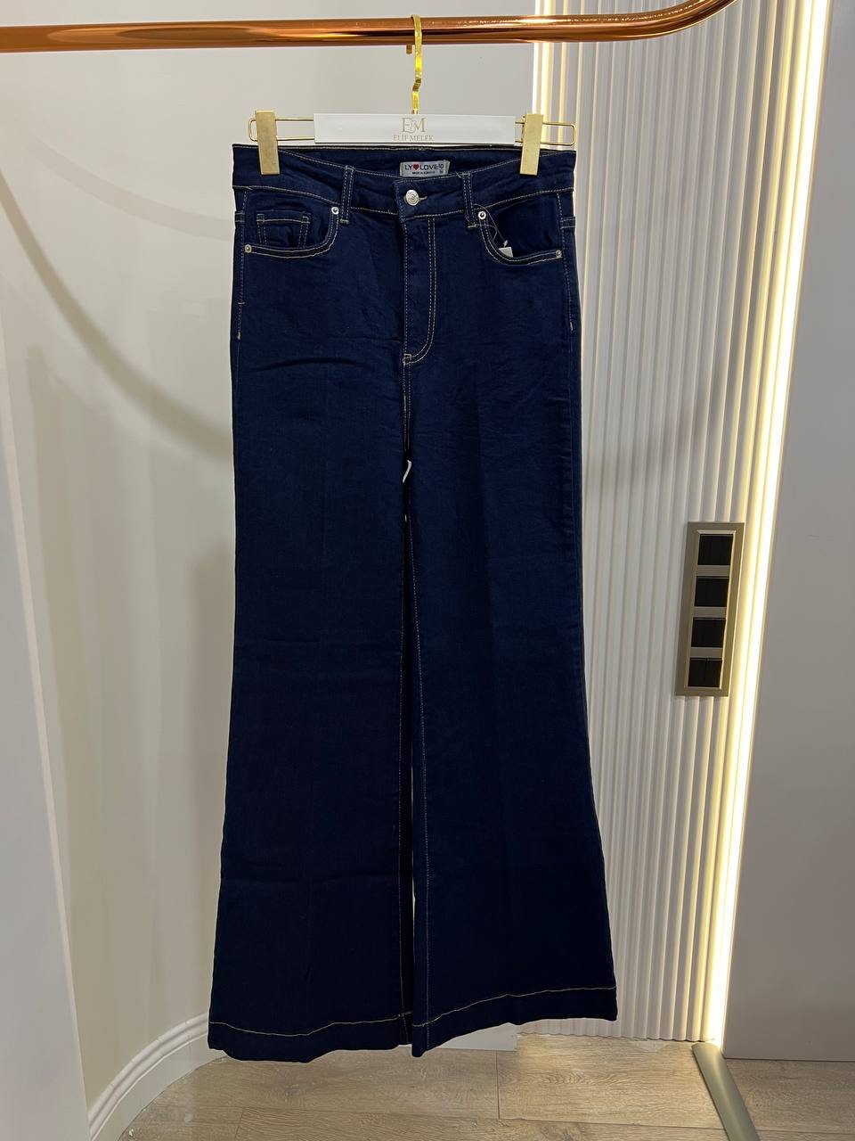 LY Love 3193 Ön Ütülü İspanyol Paça Pantolon