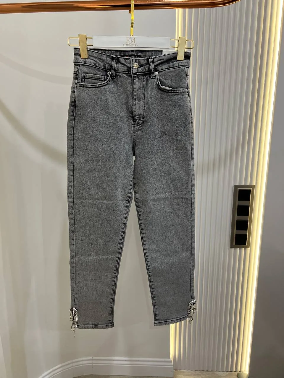 LY Love 5353 Oval Paça Zincirli Pantolon