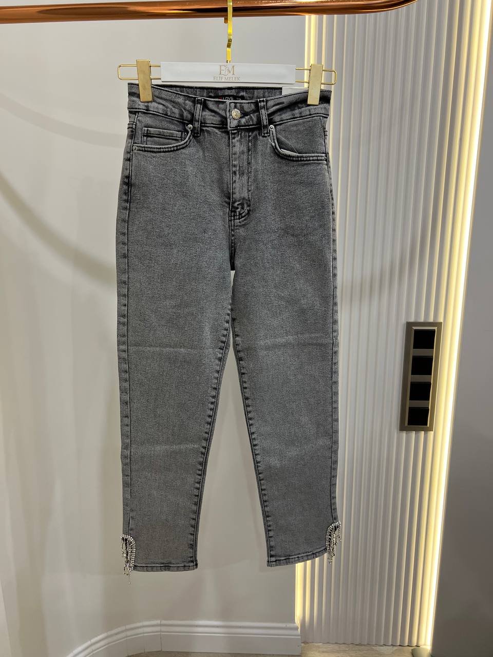 LY Love 5353 Oval Paça Zincirli Pantolon