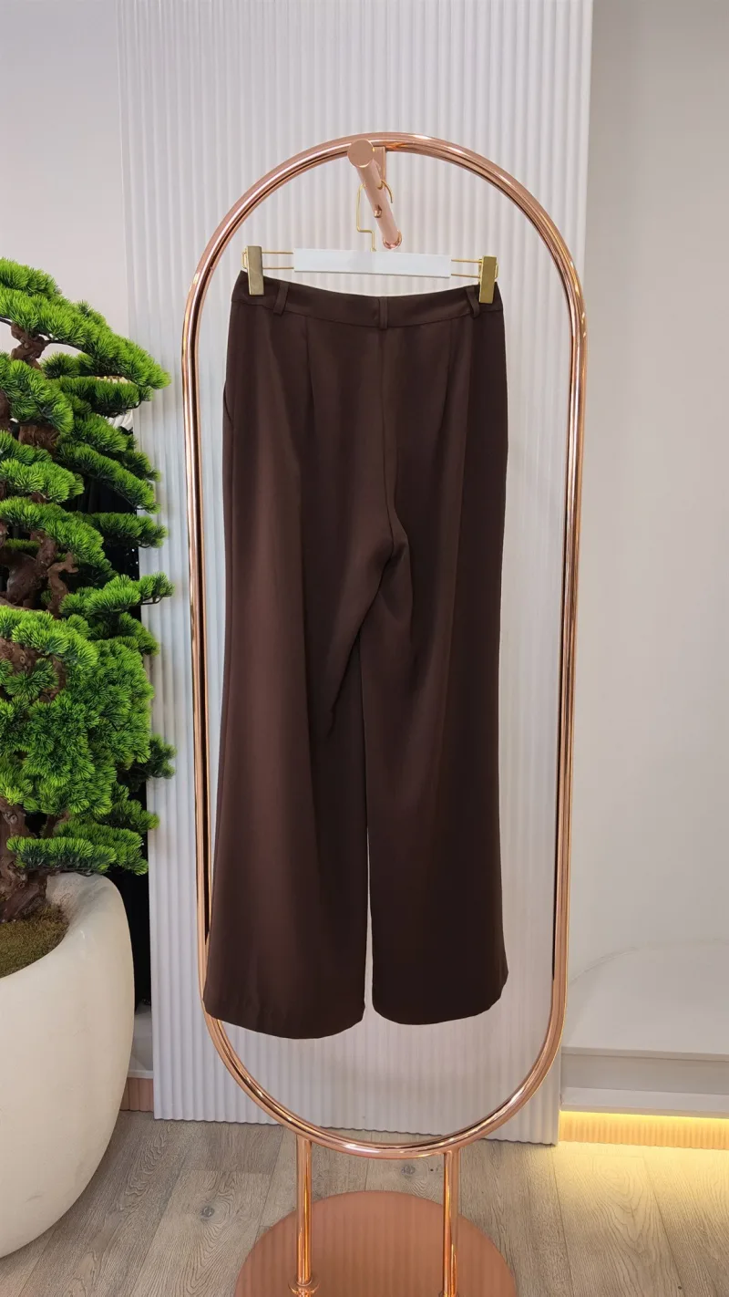 NPrive Pile Detaylı Bol Paça Pantolon 16231