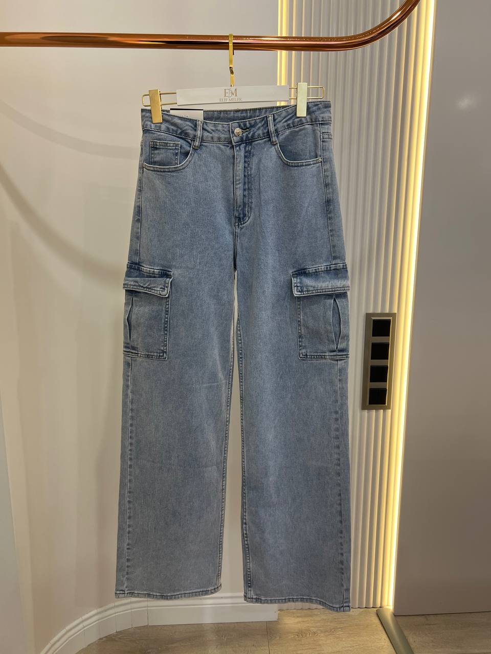 Olls Likralı Denim Kargo - Olls 720